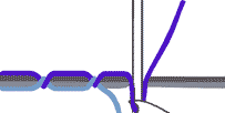 Animation of a needle at work