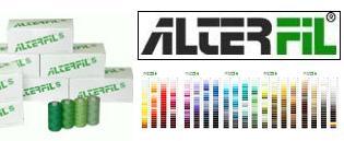 Alterfil-S poly-poly corespun sewing thread.